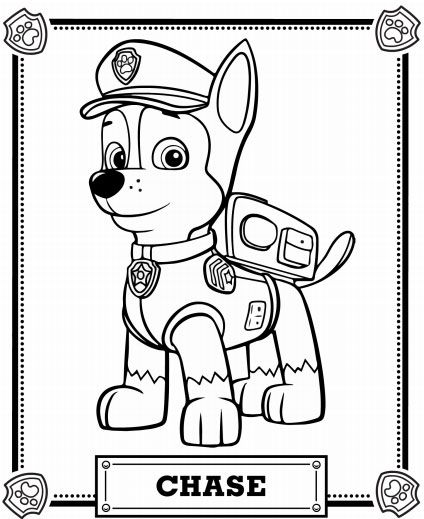 Paw Patrol Printable Coloring Pages Trendy Idea 9 Best Images 424x519 Paw Patrol Printable Coloring Pages Trendy Idea 9 Best Images