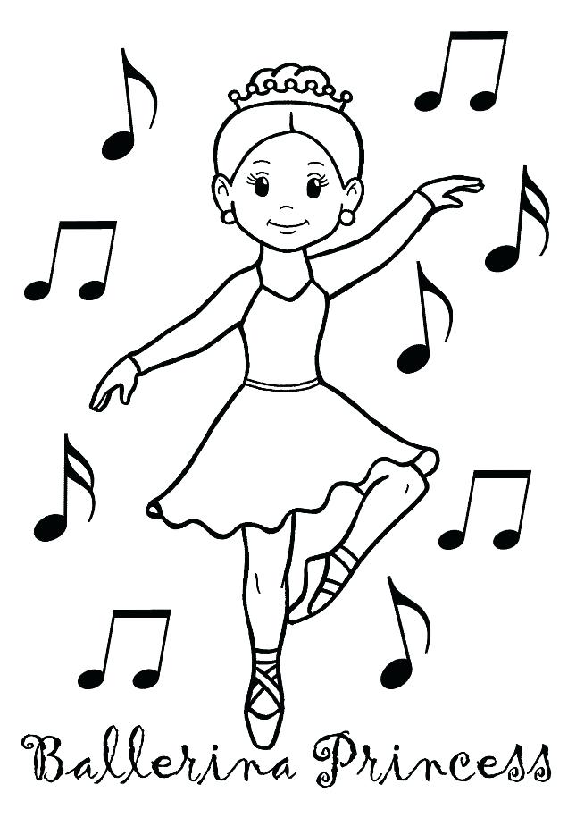 645x915 Dancer Coloring Pages Kids Ballet Class Coloring Page Ballerina