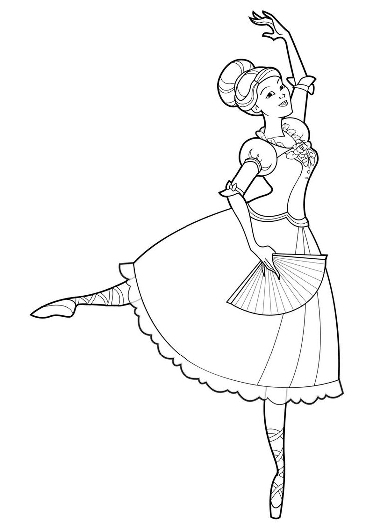 748x1067 Ballerina Coloring Pages Awesome Free Printable Ballet Coloring