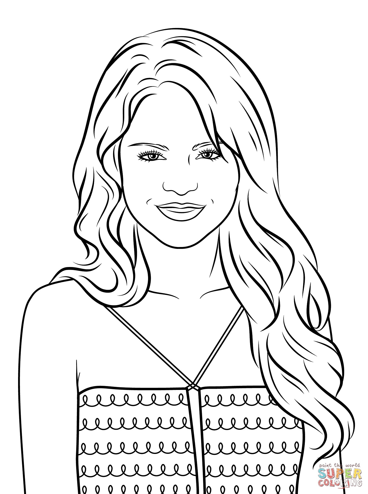 Coloring Pages Selena Gomez Printable Coloring For Kids 2018 1526x2046 Coloring Pages Selena Gomez Printable Coloring For Kids 2018
