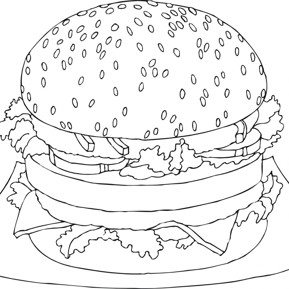 Food Sandwich Coloring Pages Doodle Art Free Kids Peanut Butter 1224x1224 Food Sandwich Coloring Pages Doodle Art Free Kids Peanut Butter