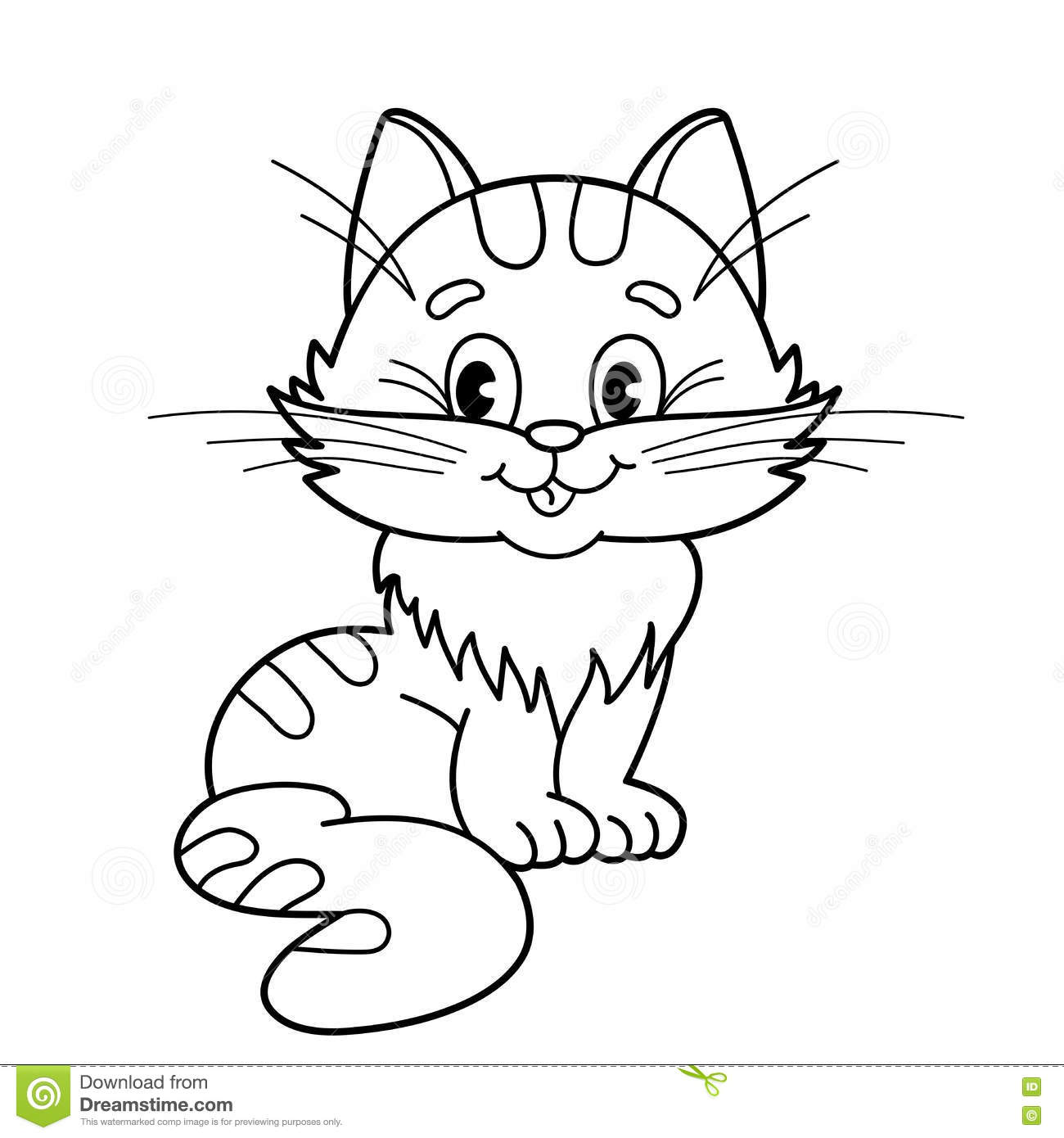 Best Outline Pictures For Coloring Page Of Cartoon Fluffy Cat Book 1300x1390 Best Outline Pictures For Coloring Page Of Cartoon Fluffy Cat Book