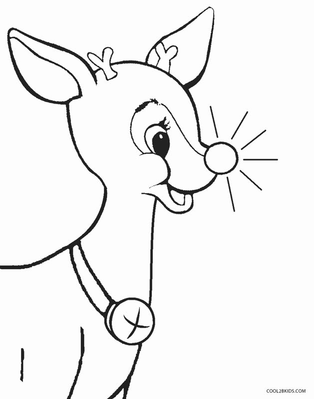 629x800 Printable Rudolph Coloring Pages For Kids Cool2bkids