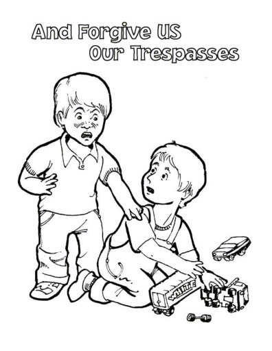 The Lord's Prayer For Kids Children And Parents. Free Printable 396x512 The Lord's Prayer For Kids Children And Parents. Free Printable