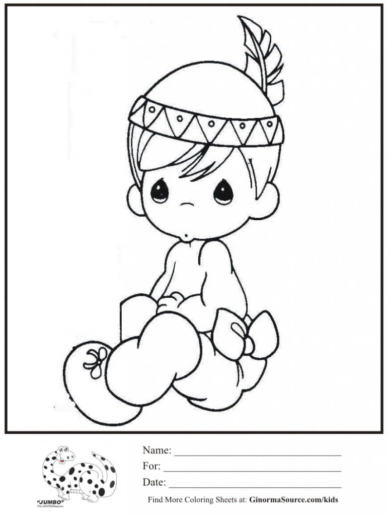Boy Dressed Up Like An Indian Coloring Page Free Printable Kids 771x1024 Boy Dressed Up Like An Indian Coloring Page Free Printable Kids