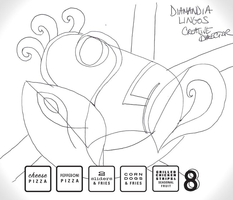 Diamandia Lingos Kids Menu 800x690 Diamandia Lingos Kids Menu