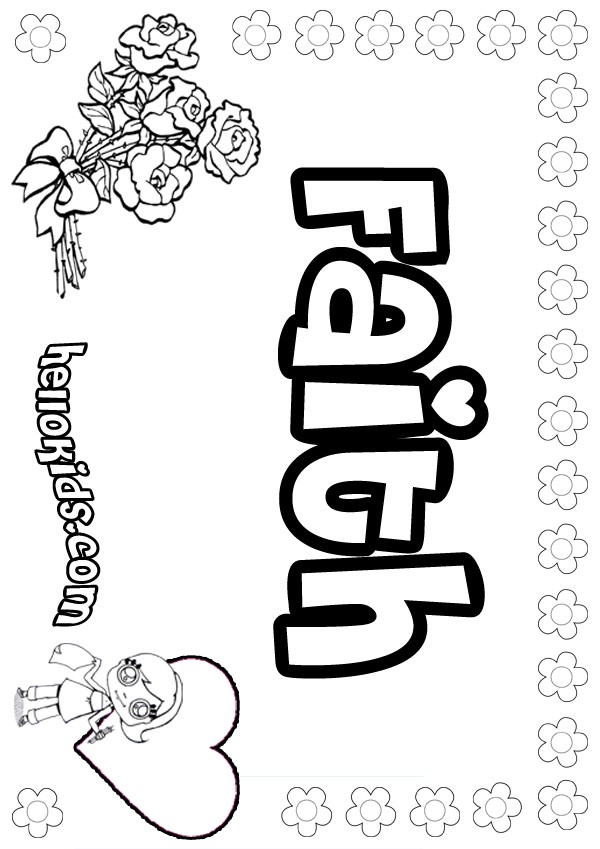 600x849 Faith Coloring Pages