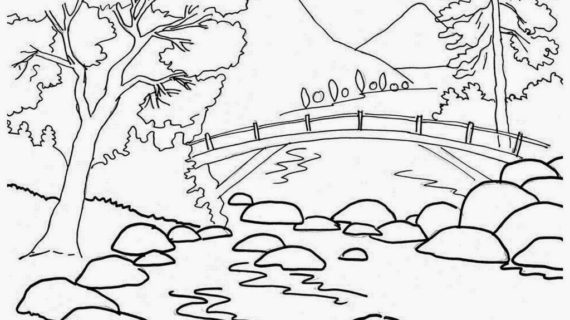 Nature Drawing For Children Farm Scenery Drawings Gardening 570x320 Nature Drawing For Children Farm Scenery Drawings Gardening