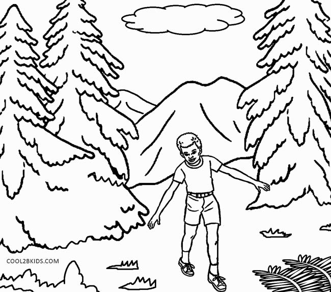 Printable Nature Coloring Pages For Kids Cool2bkids 650x573 Printable Nature Coloring Pages For Kids Cool2bkids