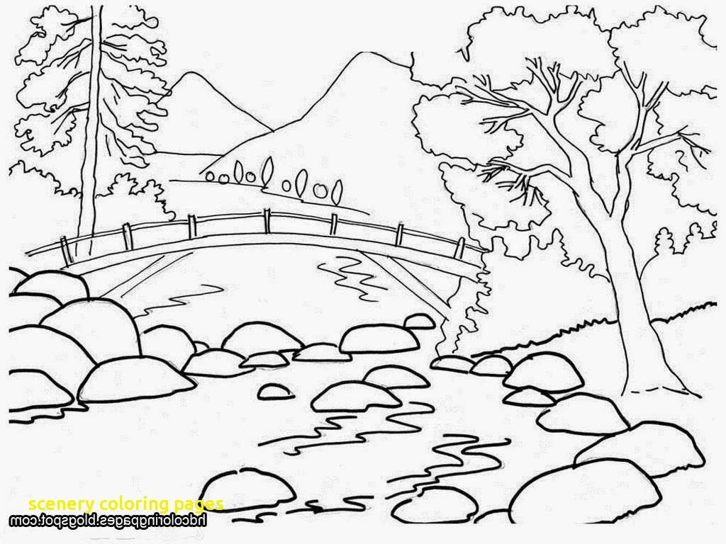 Scenery Coloring Pages With Scenery Coloring Pages With Nature 1024x768 Scenery Coloring Pages With Scenery Coloring Pages With Nature