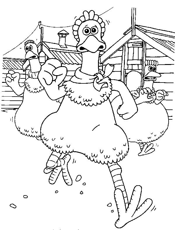 Kids N 46 Coloring Pages Of Chicken Run 600x786 Kids N 46 Coloring Pages Of Chicken Run