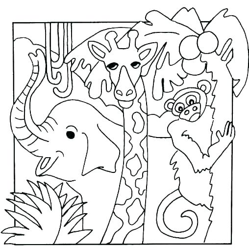 508x509 Animals Coloring Pages For Toddlers Coloring Farm Animal Coloring