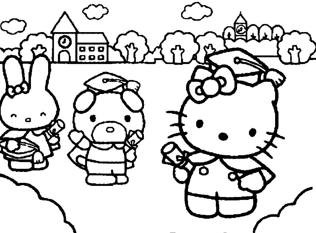 Graduation Coloring Pages 1221x900 Graduation Coloring Pages