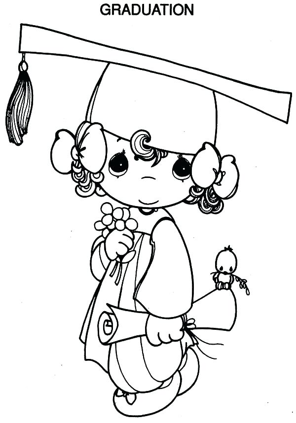 Graduation Coloring Pages Printable Graduation Hats Coloring 600x858 Graduation Coloring Pages Printable Graduation Hats Coloring