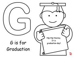 G Is For Graduation Coloring Page For Graduation Theme 244x188 G Is For Graduation Coloring Page For Graduation Theme