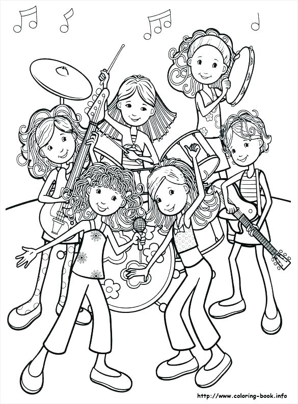 585x794 Music Coloring Pages For Kindergarten Music Coloring Pages Music