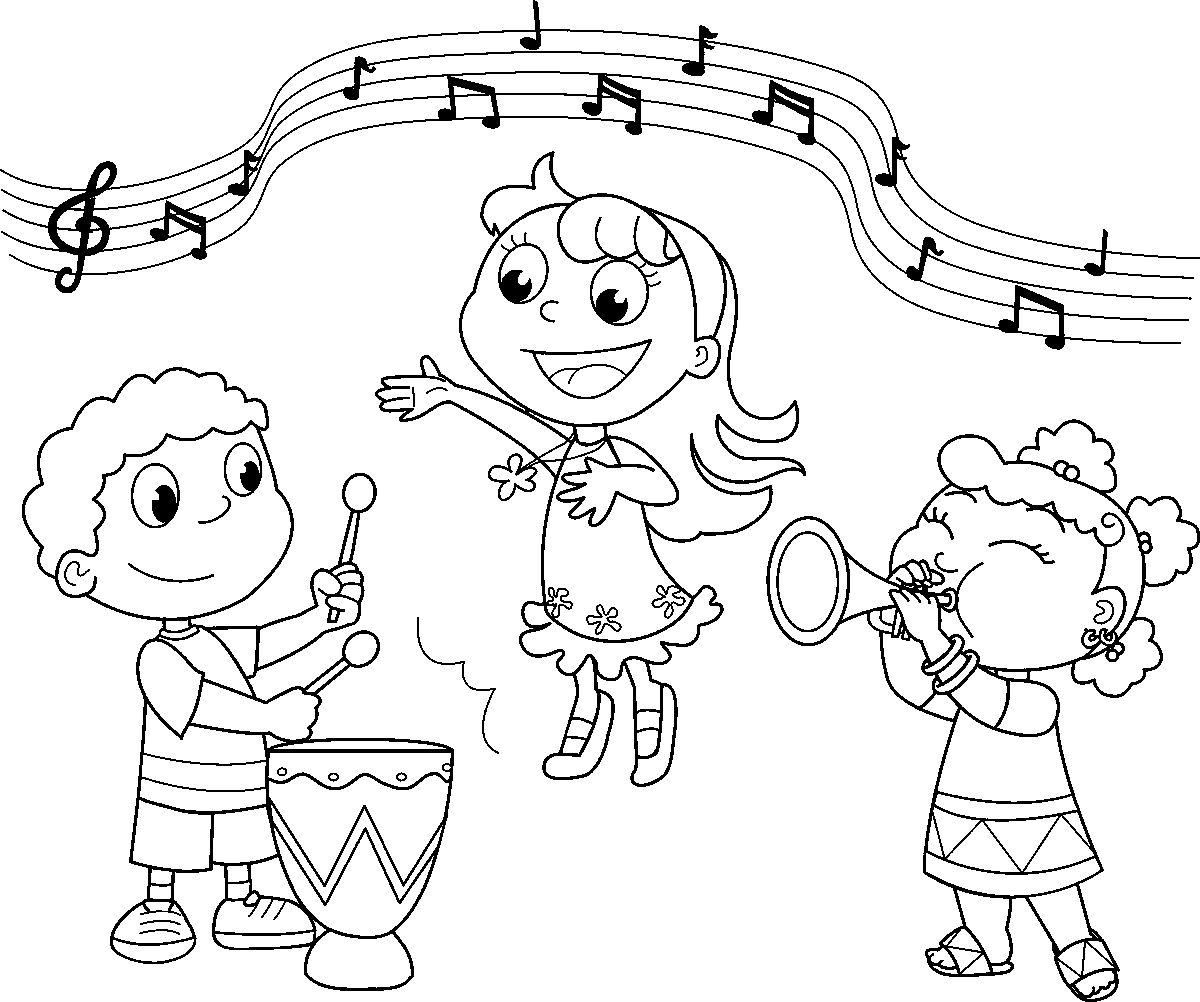 1200x1002 Music Coloring Sheets For Kindergarten Coloring Sheet