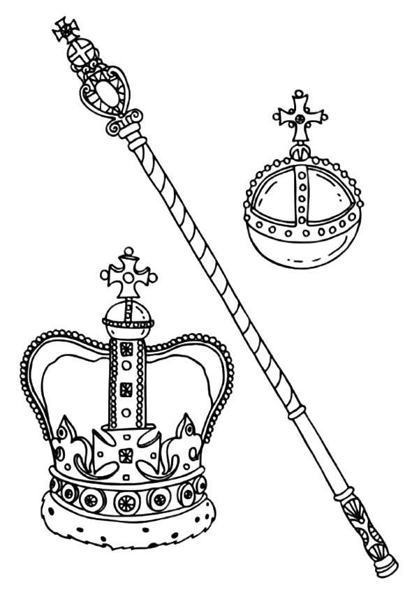 King And Queen Crown Coloring Pages 600x848 King And Queen Crown Coloring Pages