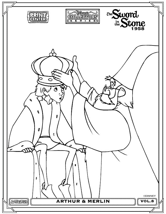 10 Best Coloring Pages (The Sword In The Stone) Images 660x847 10 Best Coloring Pages (The Sword In The Stone) Images