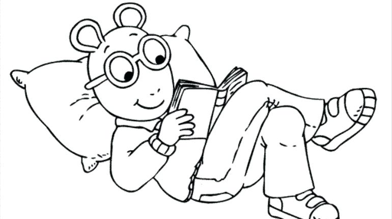Arthur Coloring Pages Riding A Bicycle In Coloring Page King 770x430 Arthur Coloring Pages Riding A Bicycle In Coloring Page King