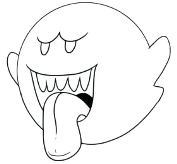 King Boo Coloring Pages