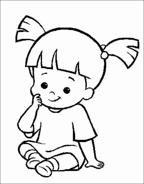 Boo Coloring Pages 600x767 Boo Coloring Pages