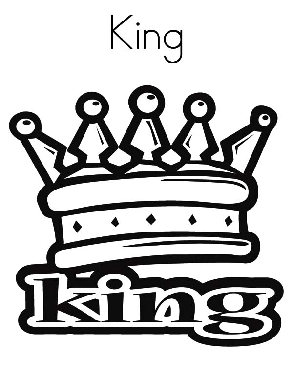 King Crown Coloring Pages 600x776 King Crown Coloring Pages