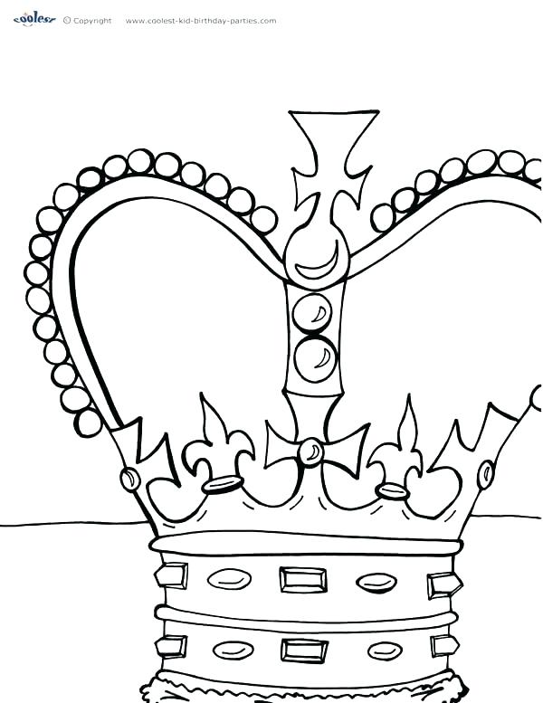 Princess Crown Coloring Page King And Queen Crown Coloring Pages 600x777 Princess Crown Coloring Page King And Queen Crown Coloring Pages