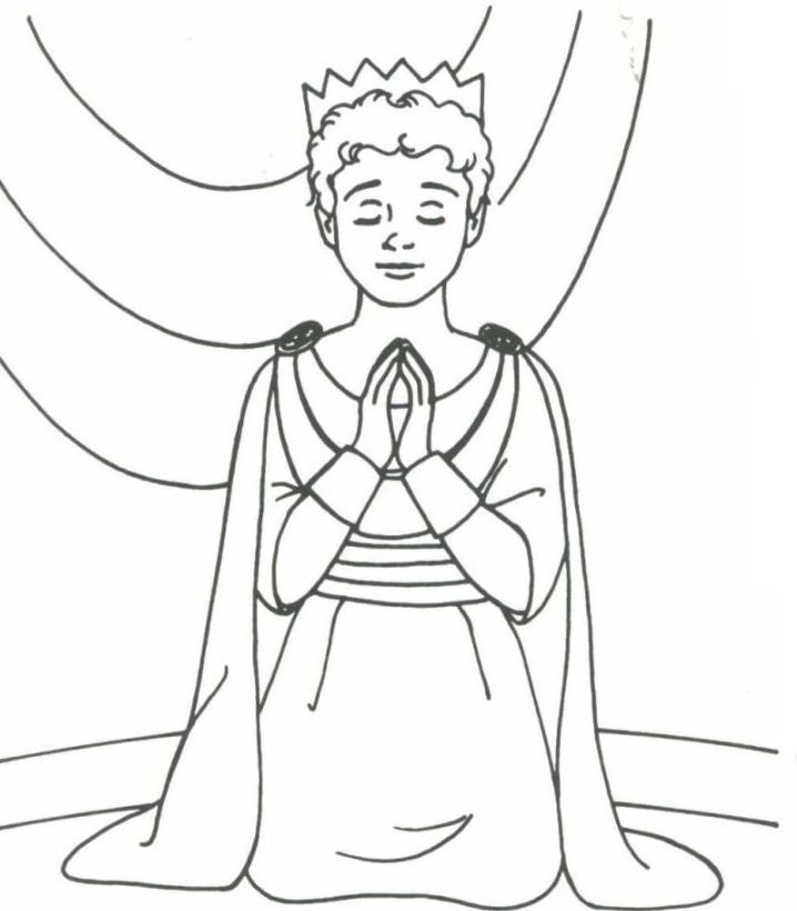 718x820 David Coloring Pages David Bible Printables King David