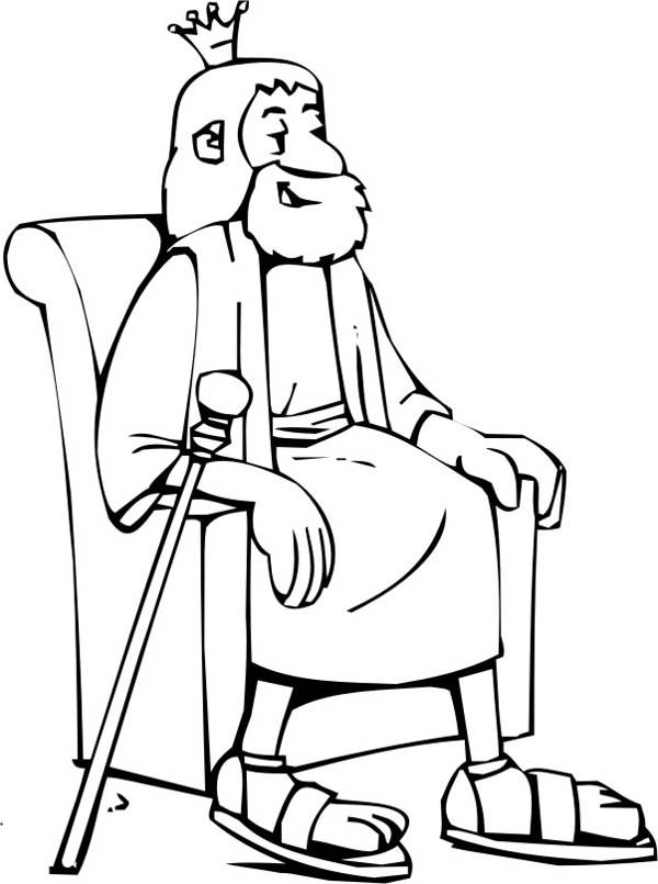 600x805 King Nebuchadnezzar Coloring Pages