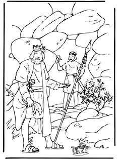 236x314 David And Saul Coloring Pages David Cuts Saul's Robe Coloring
