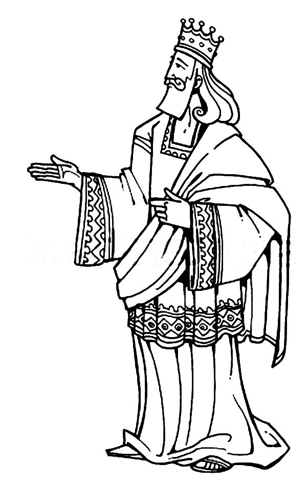 King Solomon Of Israel In The Bible Heroes Coloring Page 600x943 King Solomon Of Israel In The Bible Heroes Coloring Page