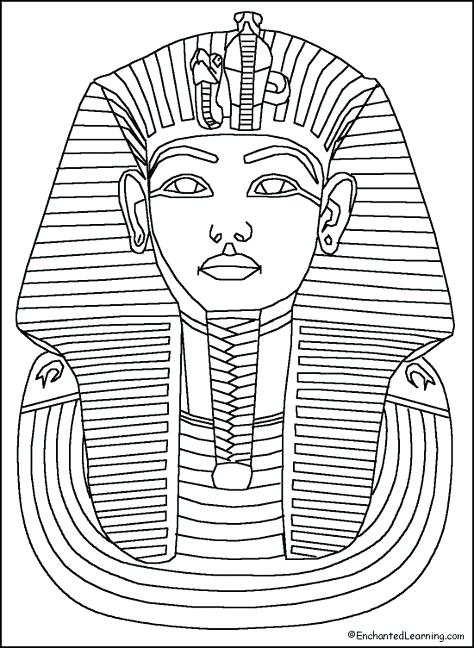 King Tut Para Colorear King Tut En La Para Collar Para Colorear 474x648 King Tut Para Colorear King Tut En La Para Collar Para Colorear