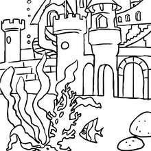 Mermaid Coloring Pages 220x220 Mermaid Coloring Pages