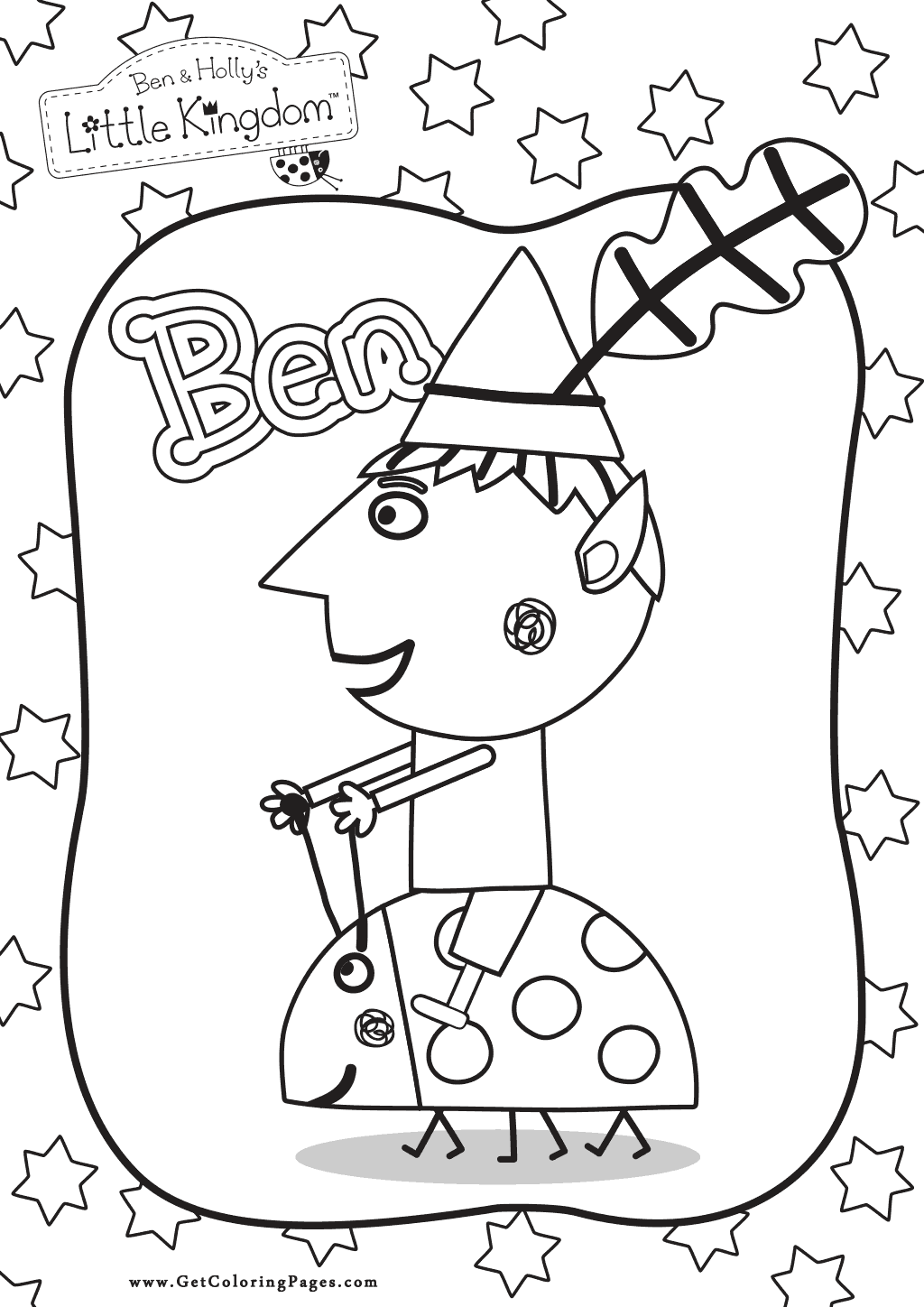 Ben And Holly Coloring Pages 1024x1448 Ben And Holly Coloring Pages