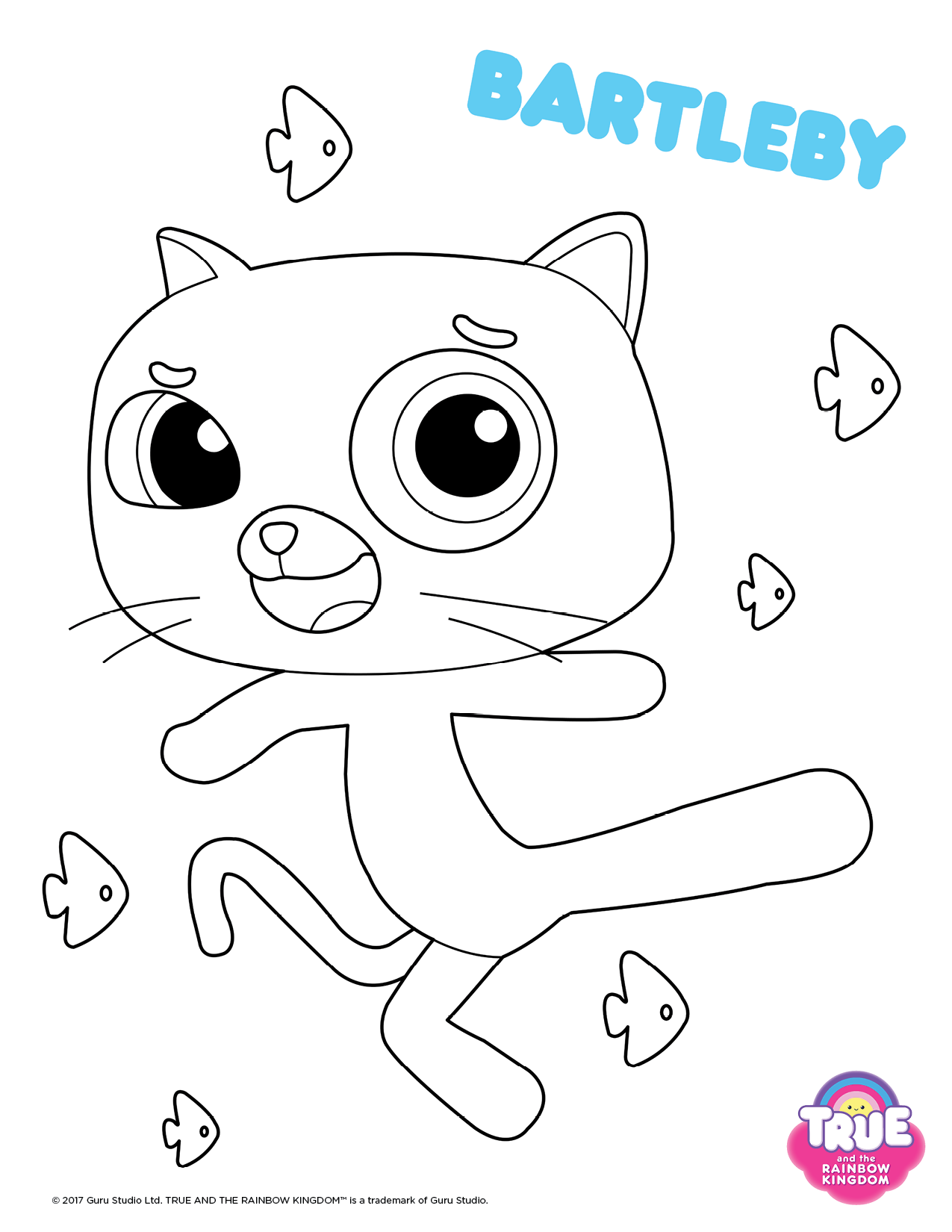 True And The Rainbow Kingdom Coloring Pages 1275x1650 True And The Rainbow Kingdom Coloring Pages