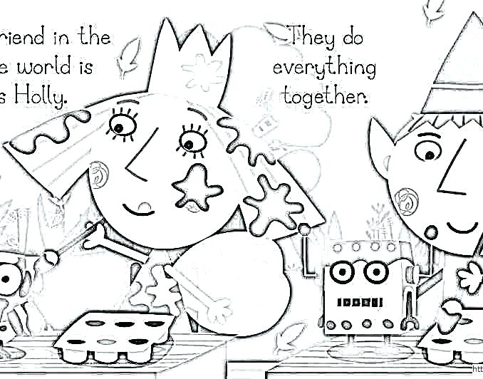 Ben Holly Coloring Pages Holly Pictures To Print 678x532 Ben Holly Coloring Pages Holly Pictures To Print