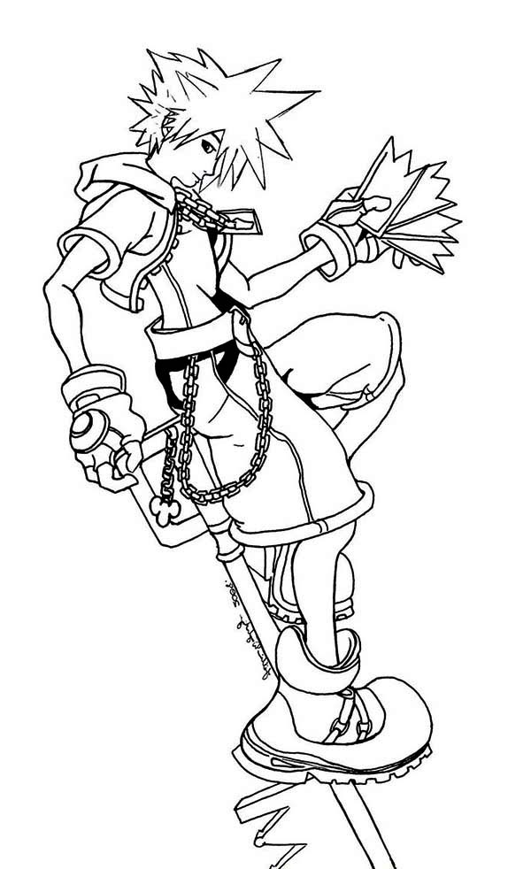 Chic Design Kingdom Hearts Coloring Pages All Of Printable Sora 600x982 Chic Design Kingdom Hearts Coloring Pages All Of Printable Sora