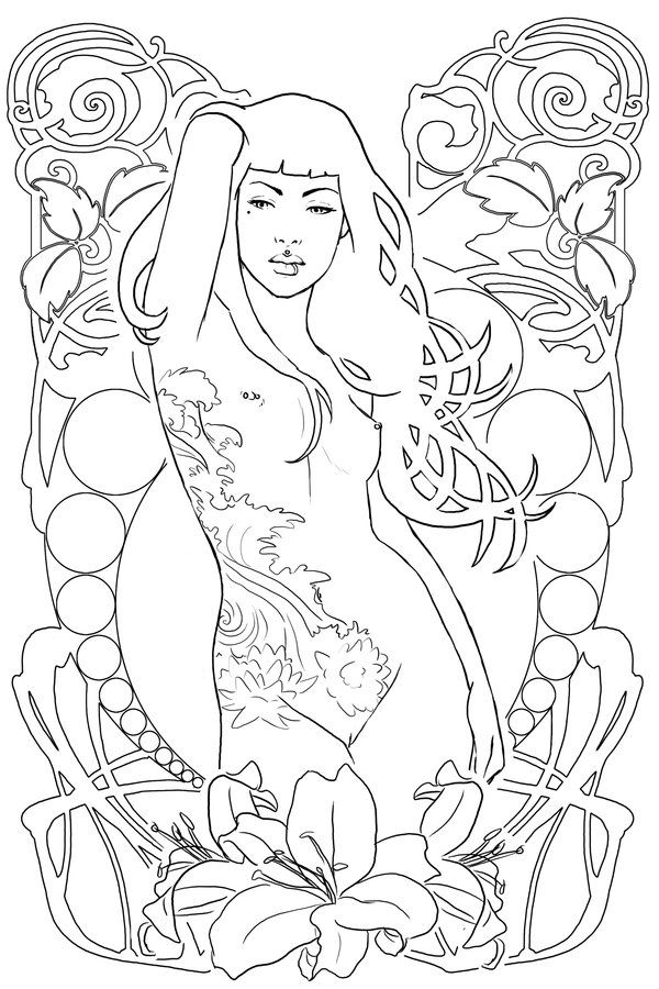 Kinky Coloring Pages 600x900 Kinky Coloring Pages