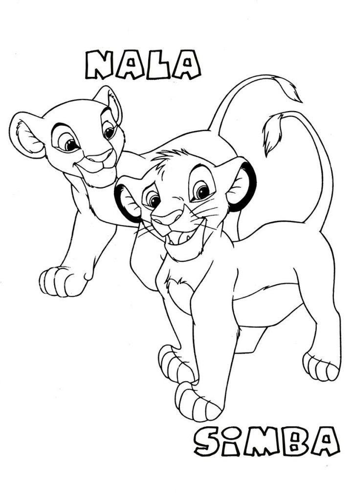 724x1024 18 Beautiful The Lion King Coloring Pages Logo And Design Ideas