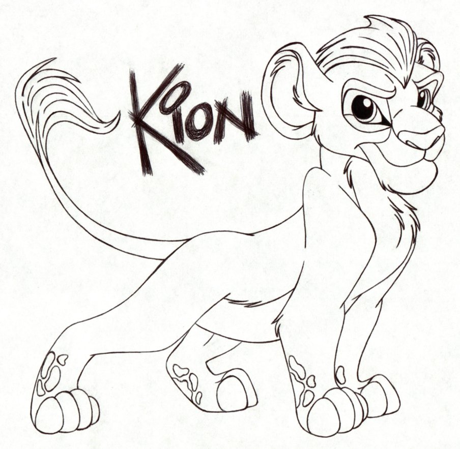 904x883 The Lion Guard Coloring Pages