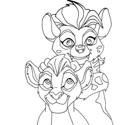 439x400 The Lion Guard Kion Coloring Pages Drawings Patterns
