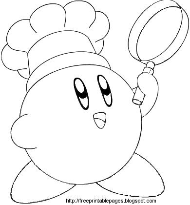 Coloring Cabin Kirby Coloring Pages Of Nintendo Kirby 390x420 Coloring Cabin Kirby Coloring Pages Of Nintendo Kirby
