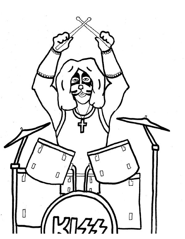 Kiss Rock Band Coloring Pages Kiss Coloring Pages 600x776 Kiss Rock Band Coloring Pages Kiss Coloring Pages