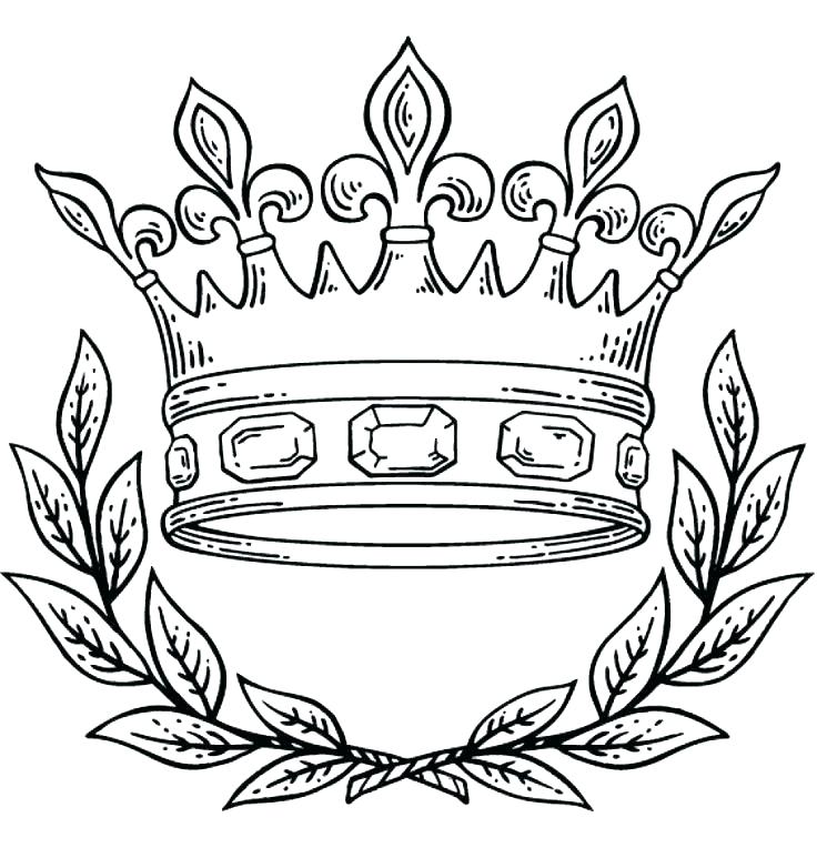 Queen Crown Coloring Pages Fish Wearing A Crown With Kissing Lips 736x782 Queen Crown Coloring Pages Fish Wearing A Crown With Kissing Lips