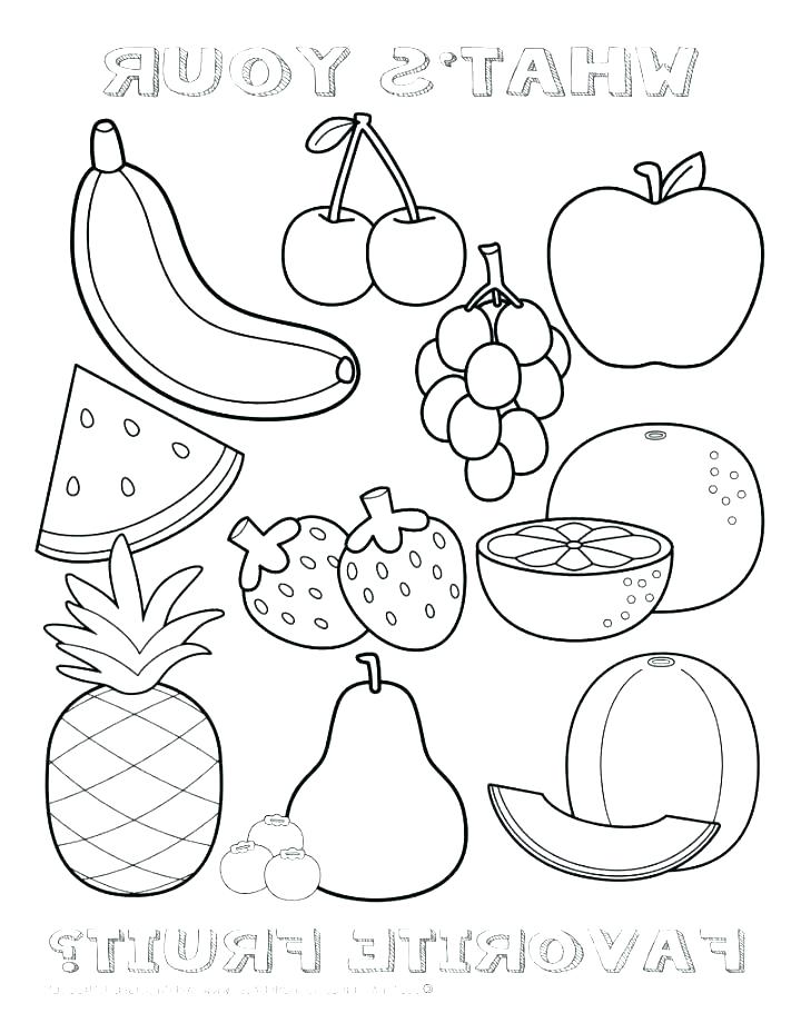 Coloring Pages Educational Printable Fruits For Kindergarten Funny 711x920 Coloring Pages Educational Printable Fruits For Kindergarten Funny
