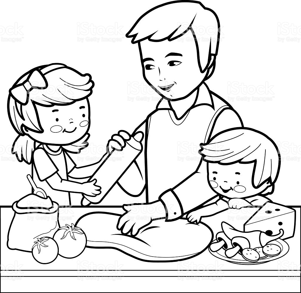 Cooking Coloring Pages 1024x998 Cooking Coloring Pages