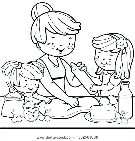 Cooking Coloring Pages Food Cooking Coloring Page Summer Cooking 450x470 Cooking Coloring Pages Food Cooking Coloring Page Summer Cooking