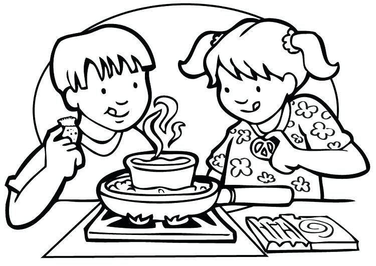 Kitchen Coloring Pages Top Rated Cooking Coloring Pages Pictures 750x531 Kitchen Coloring Pages Top Rated Cooking Coloring Pages Pictures