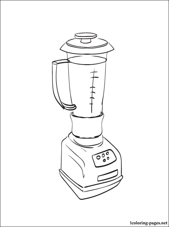 Blender Coloring Page Coloring Pages 560x750 Blender Coloring Page Coloring Pages